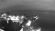 Archiv Foto Webcam Bodensee: Gemeindehafen Langenargen 01:00