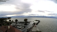 Archiv Foto Webcam Bodensee: Gemeindehafen Langenargen 08:00