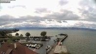 Archiv Foto Webcam Bodensee: Gemeindehafen Langenargen 09:00
