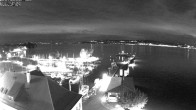 Archiv Foto Webcam Bodensee: Gemeindehafen Langenargen 19:00
