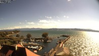 Archiv Foto Webcam Bodensee: Gemeindehafen Langenargen 13:00