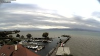 Archiv Foto Webcam Bodensee: Gemeindehafen Langenargen 07:00