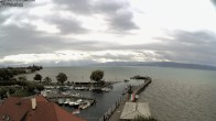 Archiv Foto Webcam Bodensee: Gemeindehafen Langenargen 09:00