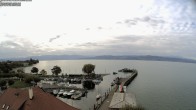 Archiv Foto Webcam Bodensee: Gemeindehafen Langenargen 08:00