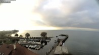 Archiv Foto Webcam Bodensee: Gemeindehafen Langenargen 08:00