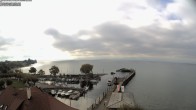 Archiv Foto Webcam Bodensee: Gemeindehafen Langenargen 09:00
