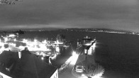 Archiv Foto Webcam Bodensee: Gemeindehafen Langenargen 01:00