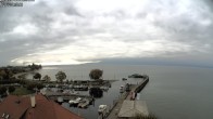 Archiv Foto Webcam Bodensee: Gemeindehafen Langenargen 09:00