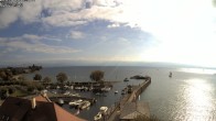Archiv Foto Webcam Bodensee: Gemeindehafen Langenargen 13:00