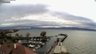 Archiv Foto Webcam Bodensee: Gemeindehafen Langenargen 09:00