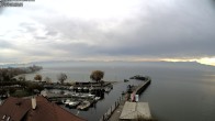 Archiv Foto Webcam Bodensee: Gemeindehafen Langenargen 13:00
