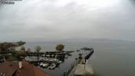Archiv Foto Webcam Bodensee: Gemeindehafen Langenargen 09:00