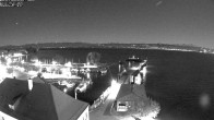 Archiv Foto Webcam Bodensee: Gemeindehafen Langenargen 23:00