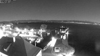 Archiv Foto Webcam Bodensee: Gemeindehafen Langenargen 01:00