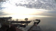 Archiv Foto Webcam Bodensee: Gemeindehafen Langenargen 09:00