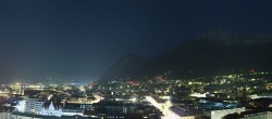 Archiv Foto Webcam Panoramablick - Innsbruck 22:00