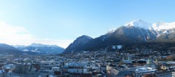 Archiv Foto Webcam Panoramablick - Innsbruck 13:00