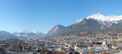 Archiv Foto Webcam Panoramablick - Innsbruck 11:00