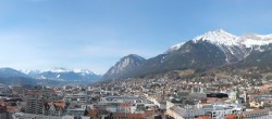 Archiv Foto Webcam Panoramablick - Innsbruck 11:00