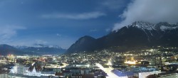 Archiv Foto Webcam Panoramablick - Innsbruck 23:00