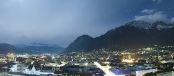 Archiv Foto Webcam Panoramablick - Innsbruck 01:00