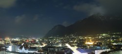 Archived image Webcam Innsbruck - panoramic view 01:00