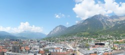 Archiv Foto Webcam Panoramablick - Innsbruck 11:00