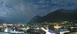 Archiv Foto Webcam Panoramablick - Innsbruck 01:00