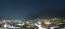 Archiv Foto Webcam Panoramablick - Innsbruck 21:00