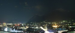 Archiv Foto Webcam Panoramablick - Innsbruck 01:00