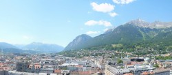 Archiv Foto Webcam Panoramablick - Innsbruck 13:00