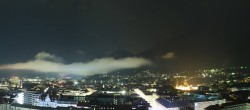 Archiv Foto Webcam Panoramablick - Innsbruck 01:00