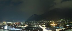 Archiv Foto Webcam Panoramablick - Innsbruck 01:00