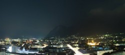 Archiv Foto Webcam Panoramablick - Innsbruck 01:00