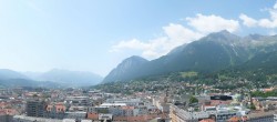 Archiv Foto Webcam Panoramablick - Innsbruck 13:00