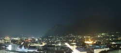 Archiv Foto Webcam Panoramablick - Innsbruck 01:00
