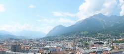 Archiv Foto Webcam Panoramablick - Innsbruck 13:00