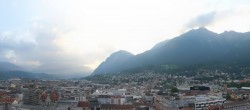 Archiv Foto Webcam Panoramablick - Innsbruck 19:00