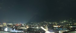 Archiv Foto Webcam Panoramablick - Innsbruck 01:00