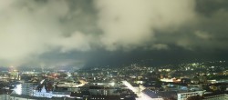 Archiv Foto Webcam Panoramablick - Innsbruck 01:00