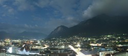 Archiv Foto Webcam Panoramablick - Innsbruck 23:00