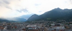 Archiv Foto Webcam Panoramablick - Innsbruck 19:00