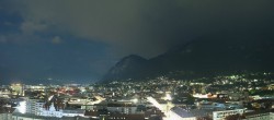 Archiv Foto Webcam Panoramablick - Innsbruck 23:00