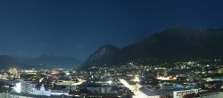 Archiv Foto Webcam Panoramablick - Innsbruck 01:00
