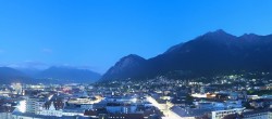 Archiv Foto Webcam Panoramablick - Innsbruck 03:00