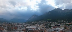 Archiv Foto Webcam Panoramablick - Innsbruck 19:00