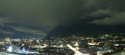 Archiv Foto Webcam Panoramablick - Innsbruck 01:00