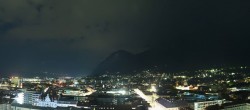 Archiv Foto Webcam Panoramablick - Innsbruck 01:00