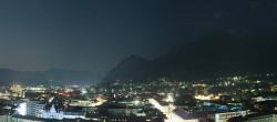 Archiv Foto Webcam Panoramablick - Innsbruck 01:00