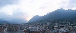 Archiv Foto Webcam Panoramablick - Innsbruck 19:00